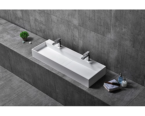 Раковина Abber Stein 120 AS2642 Белая матовая