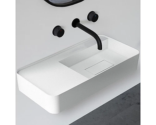 Раковина Abber Stein 120 AS2627-1.2 Белая матовая