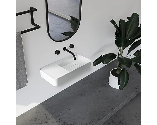 Раковина Abber Stein 120 AS2627-1.2 Белая матовая