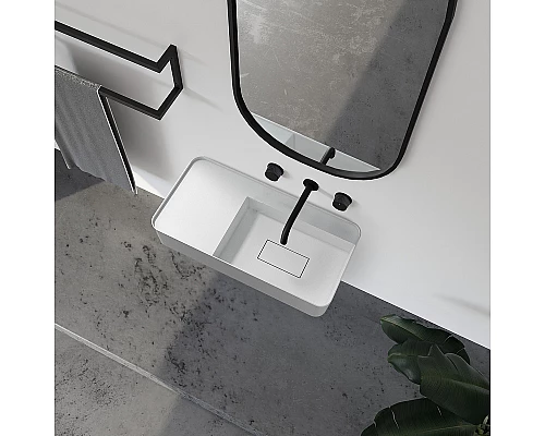 Раковина Abber Stein 120 AS2627-1.2 Белая матовая