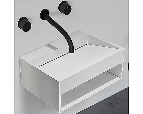 Раковина Abber Stein 80 AS2645-0.8 Белая матовая