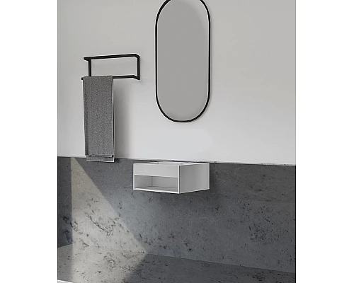 Раковина Abber Stein 80 AS2645-0.8 Белая матовая