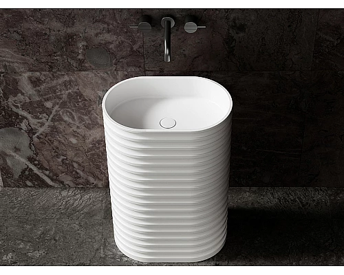 Раковина Abber Stein 58 AS2550 Белая матовая