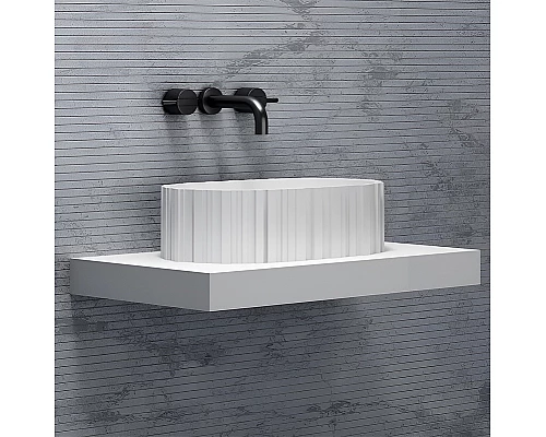 Раковина-чаша Abber Stein 56 AS2655 Белая матовая