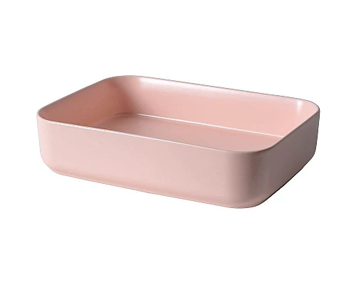 Купить Раковина-чаша Allen Brau Fantasy 50 4.11021.SM Розовая в магазине сантехники Santeh-Crystal.ru