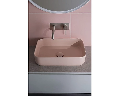 Купить Раковина-чаша Allen Brau Fantasy 50 4.11021.SM Розовая в магазине сантехники Santeh-Crystal.ru