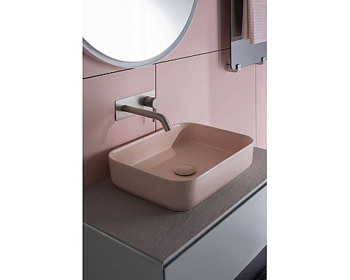 Купить Раковина-чаша Allen Brau Fantasy 50 4.11021.SM Розовая в магазине сантехники Santeh-Crystal.ru