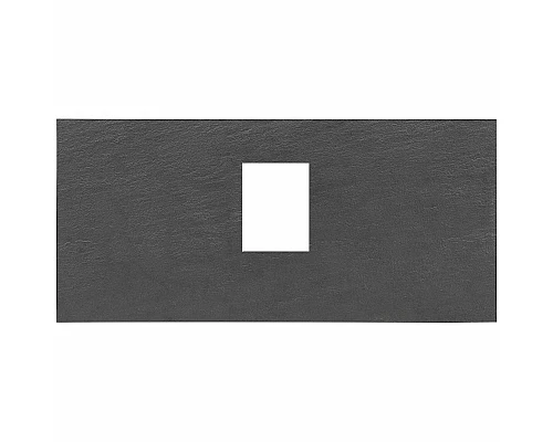 Заказать Столешница под раковину Allen Brau Infinity 100 1.21012.GR-S Графит структ в магазине сантехники Santeh-Crystal.ru