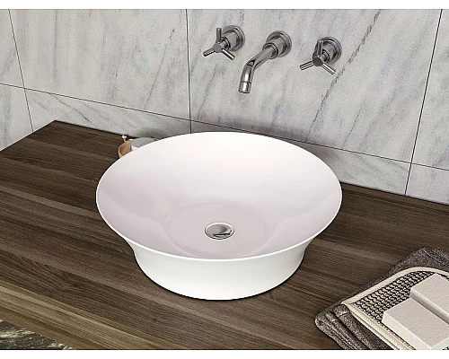 Приобрести Раковина-чаша Allen Brau Liberty 42 4.32002.20 Белая в магазине сантехники Santeh-Crystal.ru