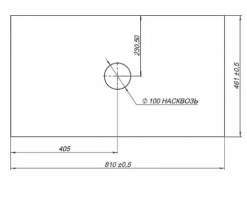 Заказать Столешница под раковину Allen Brau Reality 80 1.32023.B Бежевая в магазине сантехники Santeh-Crystal.ru
