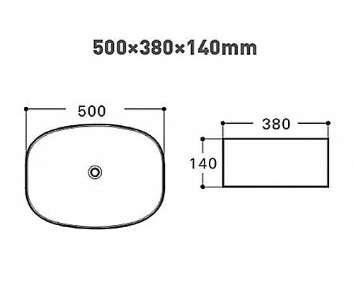Приобрести Раковина-чаша Aquanet Fine-1 50 273681 Белая в магазине сантехники Santeh-Crystal.ru