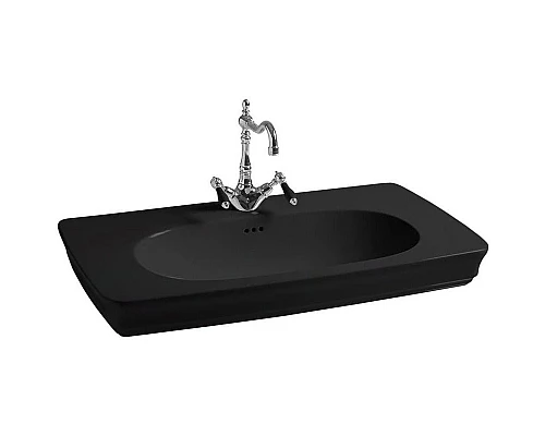 Купить Раковина Artceram Civitas 90 CIL002 03 00 Черная в магазине сантехники Santeh-Crystal.ru