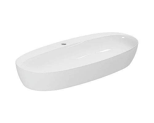 Купить Раковина Azzurra Elegance Circle 90 ELLA090440CMBI/(ECI90M bi)x1 Белая в магазине сантехники Santeh-Crystal.ru