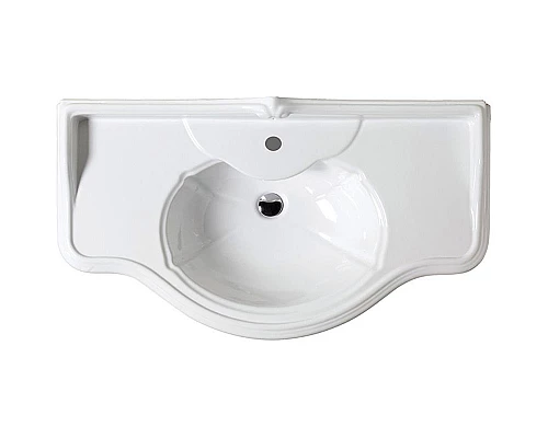 Приобрести Раковина Azzurra Jubilaeum 110 JULP1106200MBI (JUB200/110 bi))x1 Белая в магазине сантехники Santeh-Crystal.ru