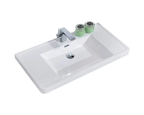 Купить Раковина BelBagno Ancona-N 100 EA-1000-LVB Белая в магазине сантехники Santeh-Crystal.ru