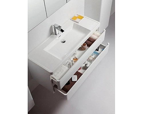 Купить Раковина BelBagno Ancona-N 100 EA-1000-LVB Белая в магазине сантехники Santeh-Crystal.ru