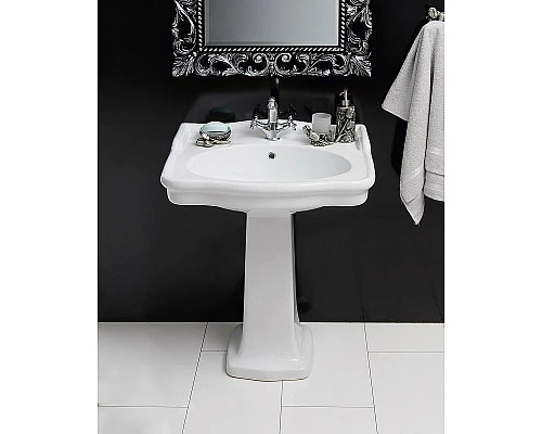 Приобрести Раковина BelBagno Boheme 70 BB115L Белая в магазине сантехники Santeh-Crystal.ru