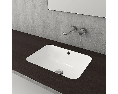 Приобрести Раковина Berges Ego 55 181006 Белая глянцевая в магазине сантехники Santeh-Crystal.ru