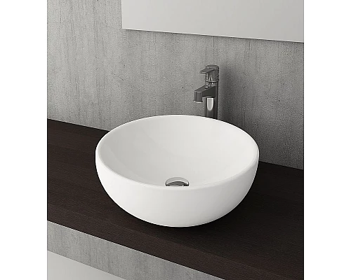 Приобрести Раковина-чаша Berges Mascon 45 181002 Белая глянцевая в магазине сантехники Santeh-Crystal.ru