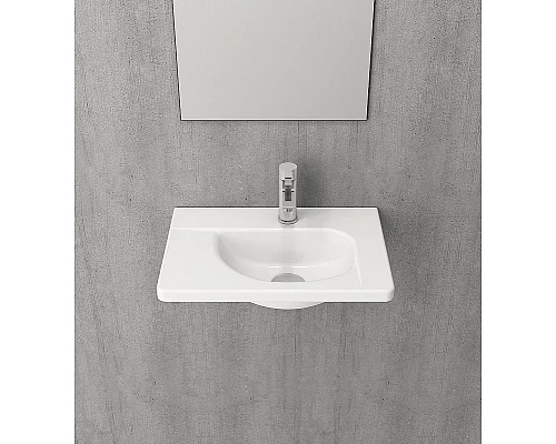 Заказать Раковина Berges Small 45 182008 Белая глянцевая в магазине сантехники Santeh-Crystal.ru