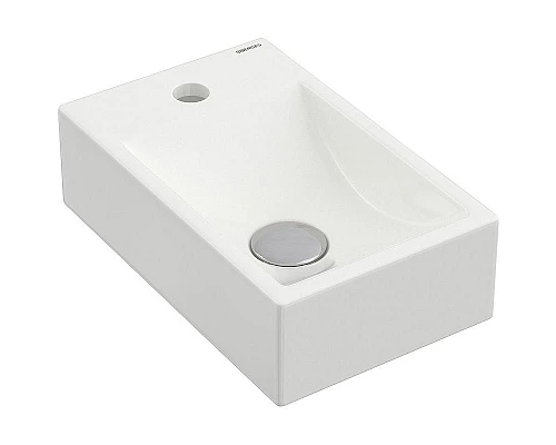 Купить Раковина Berges Small 37 L 182009 Белая глянцевая в магазине сантехники Santeh-Crystal.ru