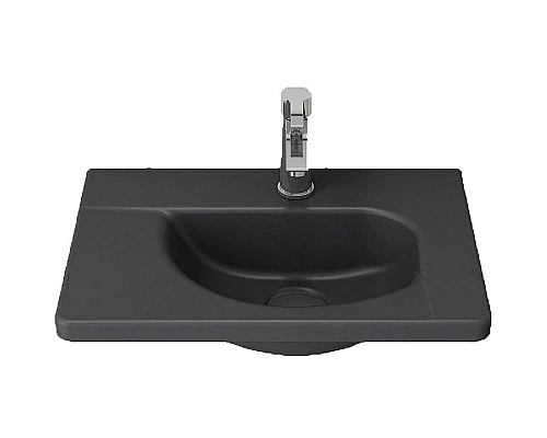 Купить Раковина Bocchi Taormina Arch 45 1015-020-0126 Антрацит матовая в магазине сантехники Santeh-Crystal.ru