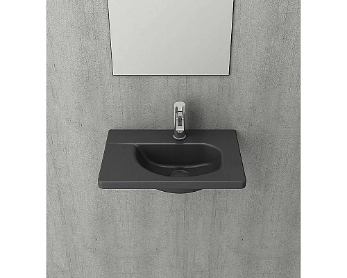 Купить Раковина Bocchi Taormina Arch 45 1015-020-0126 Антрацит матовая в магазине сантехники Santeh-Crystal.ru