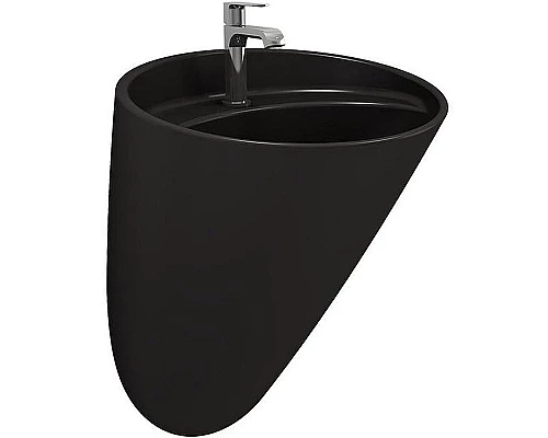 Купить Раковина Bocchi Venezia 53 1083-004-0126 Черная матовая в магазине сантехники Santeh-Crystal.ru