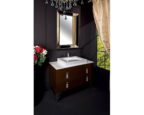 Приобрести Столешница под раковину Boheme Armadi Art NeoArt 100 851-100 Белая в магазине сантехники Santeh-Crystal.ru