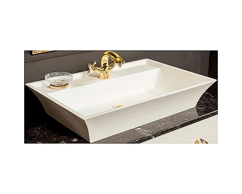 Приобрести Раковина Boheme NeoArt 67 811-m Белая матовая в магазине сантехники Santeh-Crystal.ru