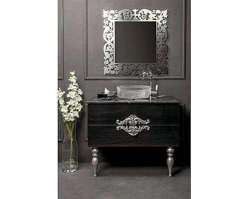 Купить Раковина-чаша Boheme NeoArt 39 817-S Серебро в магазине сантехники Santeh-Crystal.ru