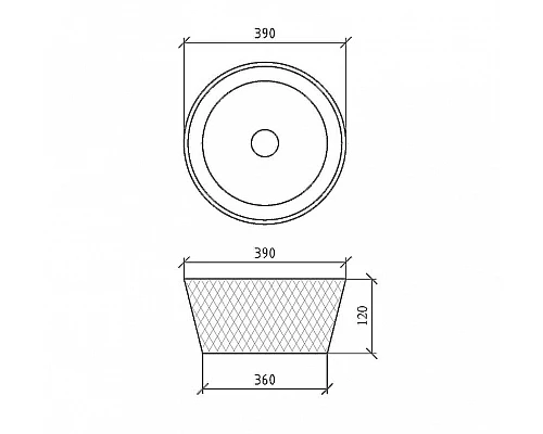 Купить Раковина-чаша Boheme NeoArt 39 817-S Серебро в магазине сантехники Santeh-Crystal.ru