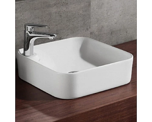 Купить Раковина-чаша Bravat Source 43 C22238W-1-ENG Белая в магазине сантехники Santeh-Crystal.ru