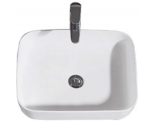 Купить Раковина-чаша Bravat Source 50 C22250W-ENG Белая в магазине сантехники Santeh-Crystal.ru