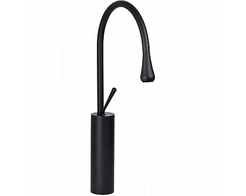 Приобрести Комплект раковины-чаши Bronze de Luxe 50 1395 со смесителем Scandi 9015B Черная с золотым ободом в магазине сантехники Santeh-Crystal.ru