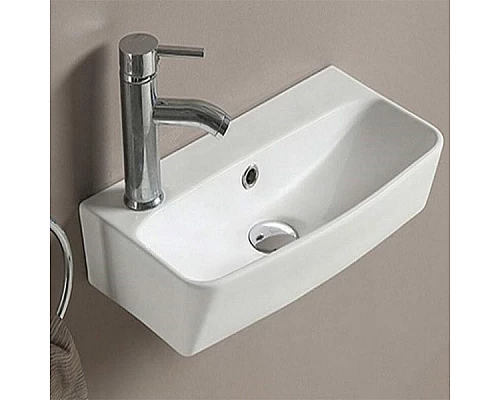 Купить Раковина CeramaLux 45 9055 Белая в магазине сантехники Santeh-Crystal.ru