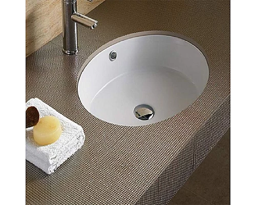 Приобрести Раковина CeramaLux 42 540P Белая в магазине сантехники Santeh-Crystal.ru