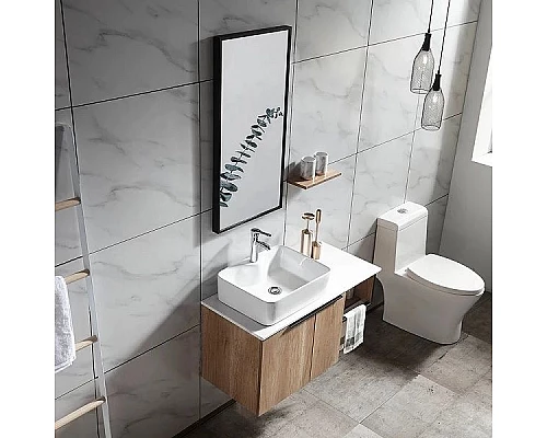 Заказать Раковина-чаша CeramaLux 48 7291 Белая в магазине сантехники Santeh-Crystal.ru