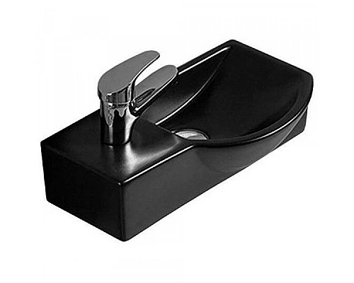 Заказать Раковина CeramaLux 40 7947ARMB Черная в магазине сантехники Santeh-Crystal.ru