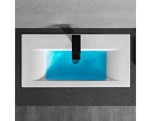 Приобрести Раковина CeramaLux 80 9393-80 Белая в магазине сантехники Santeh-Crystal.ru