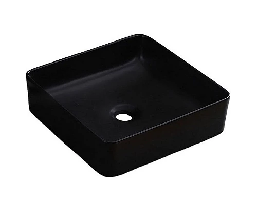 Приобрести Раковина-чаша CeramaLux 40 1305MB Черная матовая в магазине сантехники Santeh-Crystal.ru