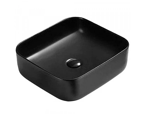 Купить Раковина-чаша CeramaLux 39 2106 Черная матовая в магазине сантехники Santeh-Crystal.ru