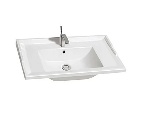 Заказать Раковина CeramaLux 70 NYJ840-70 Белая в магазине сантехники Santeh-Crystal.ru