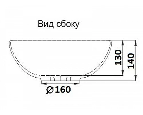 Приобрести Раковина-чаша CeramaLux 41 104MC-1 Капучино в магазине сантехники Santeh-Crystal.ru