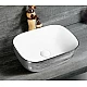 Приобрести Раковина-чаша CeramaLux 46 D1333H131 Серебро Белая в магазине сантехники Santeh-Crystal.ru