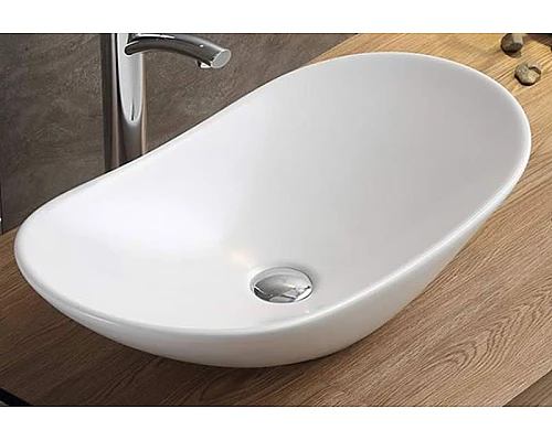 Приобрести Раковина-чаша CeramaLux 60 7811MW Белая матовая в магазине сантехники Santeh-Crystal.ru