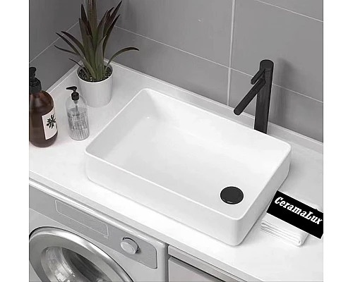 Заказать Раковина-чаша CeramaLux 50 6250 Белая глянцевая в магазине сантехники Santeh-Crystal.ru