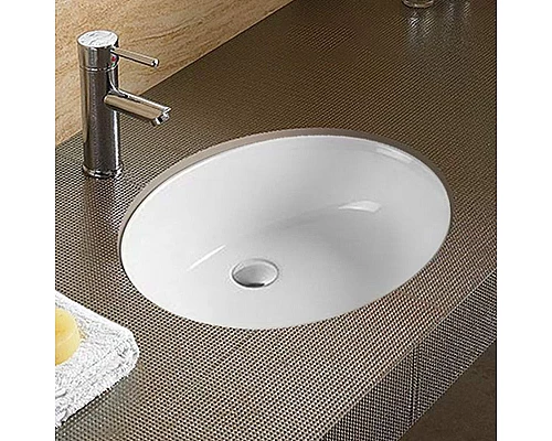 Купить Раковина CeramaLux 60 540QA Белая глянцевая в магазине сантехники Santeh-Crystal.ru