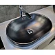 Приобрести Раковина CeramaLux 60 5006CMB Черная матовая в магазине сантехники Santeh-Crystal.ru