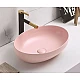 Приобрести Раковина-чаша CeramaLux 50 78590MP Розовая матовая в магазине сантехники Santeh-Crystal.ru